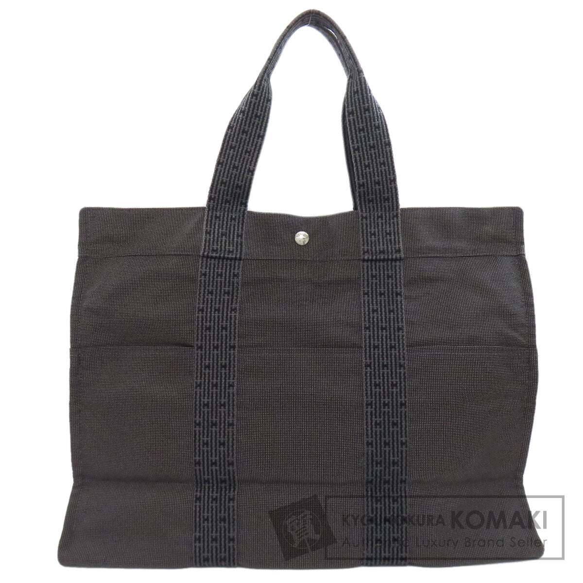HERMES Her LineGM Tote Bag Canvas Ladies [Used]