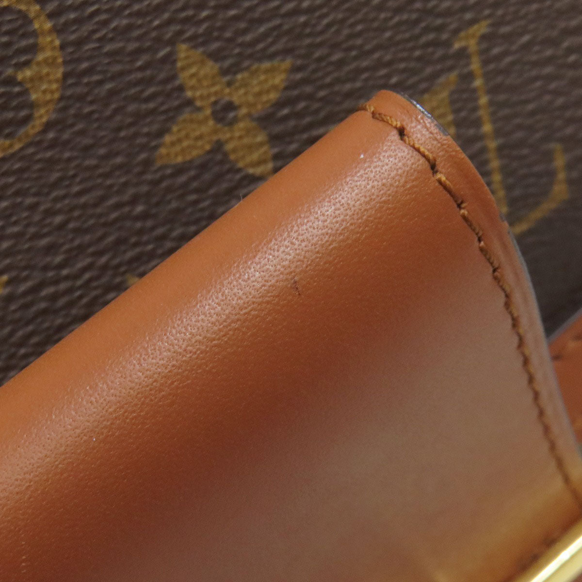 LOUIS VUITTON M44391 Dauphine MM Shoulder Bag Monogram reverse Ladies [Used]