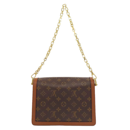 LOUIS VUITTON M44391 Dauphine MM Shoulder Bag Monogram reverse Ladies [Used]