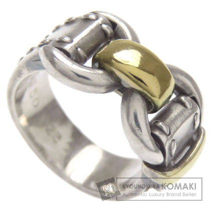HERMES Montevideo Ring Ring Silver Ladies [Used]