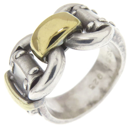 HERMES Montevideo Ring Ring Silver Ladies [Used]