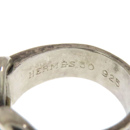 HERMES Montevideo Ring Ring Silver Ladies [Used]