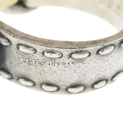 HERMES Montevideo Ring Ring Silver Ladies [Used]