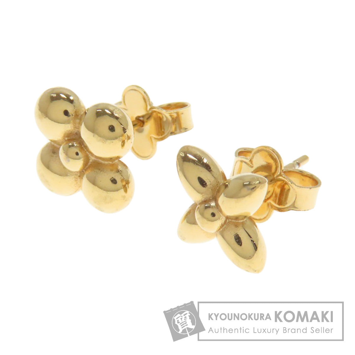 LOUIS VUITTON Baby Bloom earring Metal Ladies [Used]