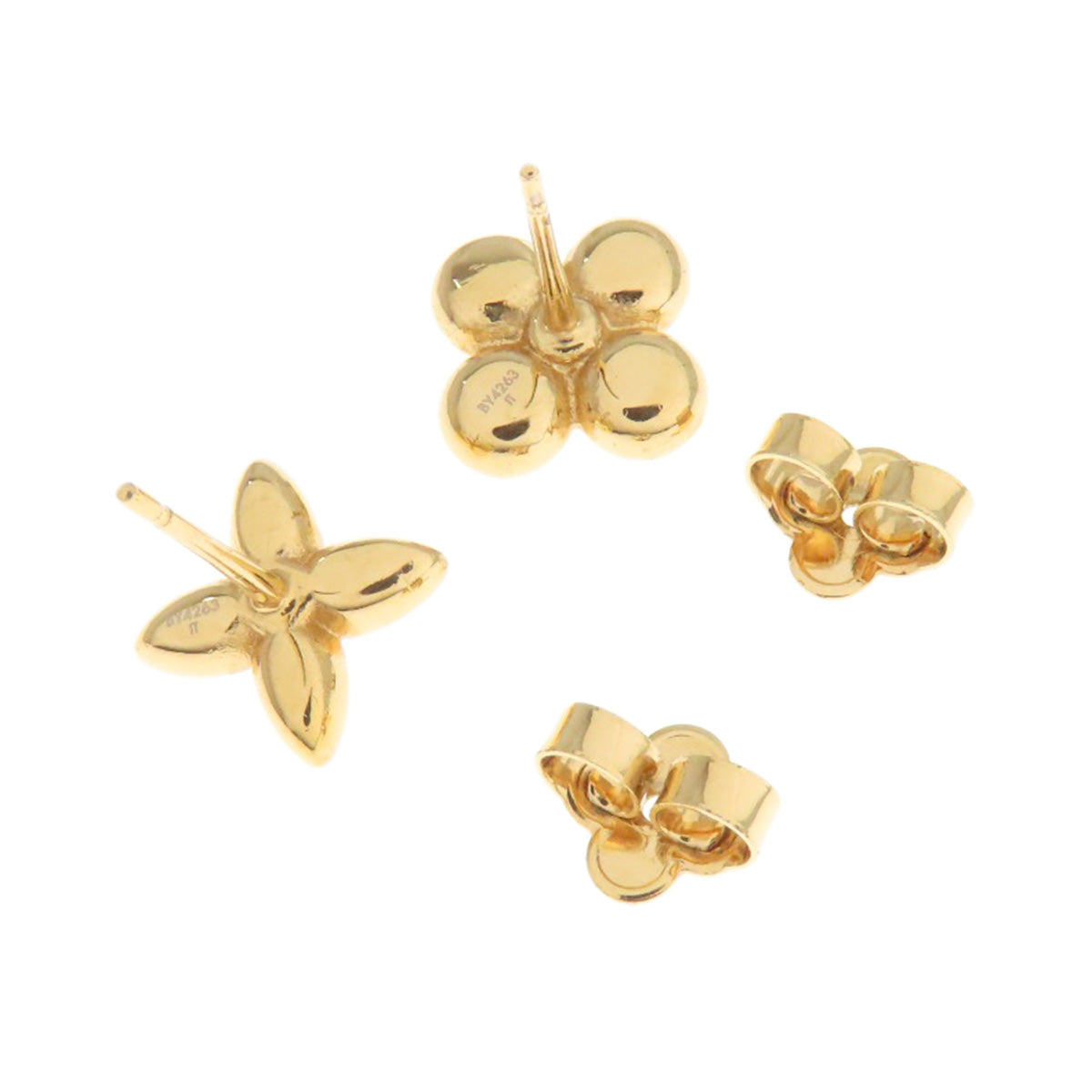 LOUIS VUITTON Baby Bloom earring Metal Ladies [Used]