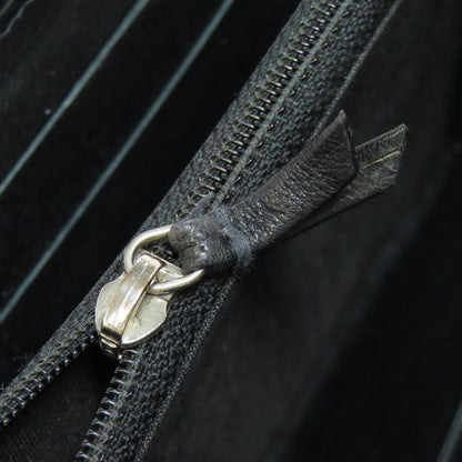 CHANEL COCO Mark SilverHardware Long wallet (with coin pocket) Grained Calfskin Skin Ladies [Used]