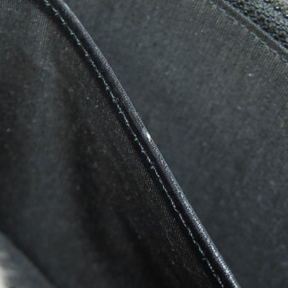 CHANEL COCO Mark SilverHardware Long wallet (with coin pocket) Grained Calfskin Skin Ladies [Used]