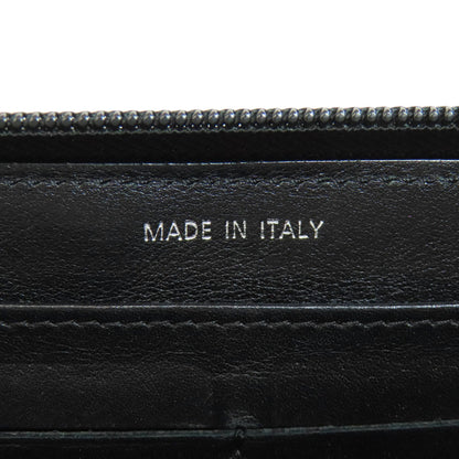 CHANEL COCO Mark SilverHardware Long wallet (with coin pocket) Grained Calfskin Skin Ladies [Used]