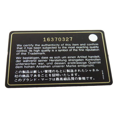 CHANEL COCO Mark SilverHardware Long wallet (with coin pocket) Grained Calfskin Skin Ladies [Used]