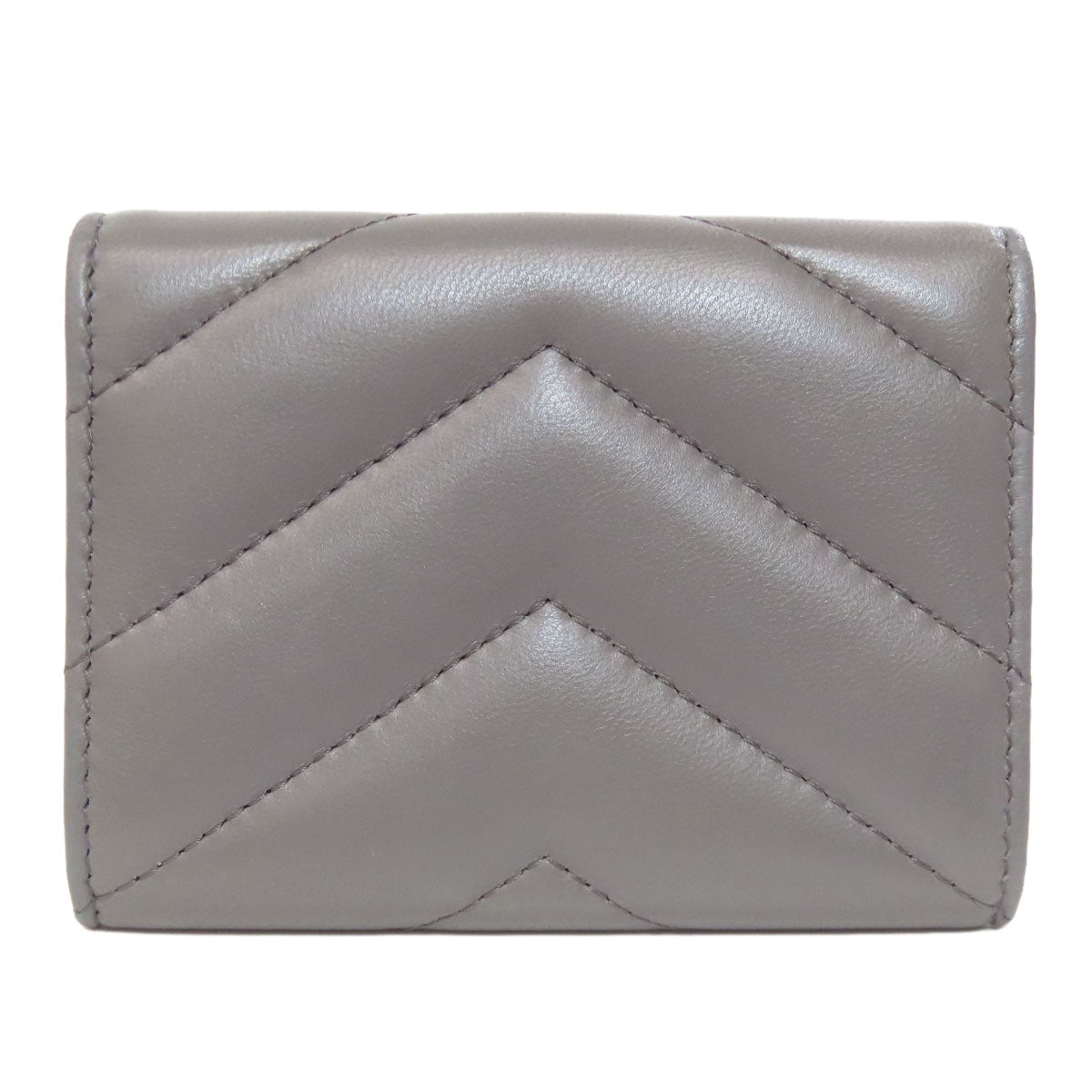 CHANEL COCO Mark V Stitch GoldHardware coin purse Lambskin Ladies [Used]