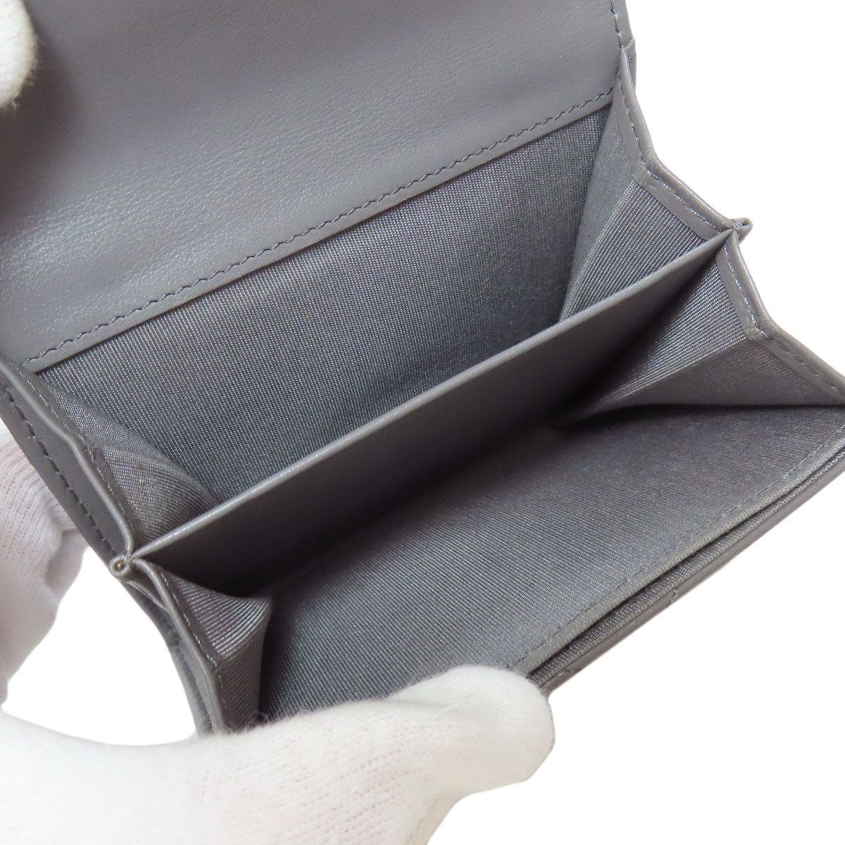 CHANEL COCO Mark V Stitch GoldHardware coin purse Lambskin Ladies [Used]