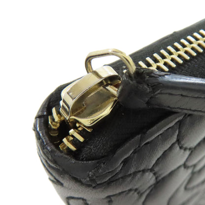 CHANEL Camellia GoldHardware Long wallet (with coin pocket) Lambskin Ladies [Used]