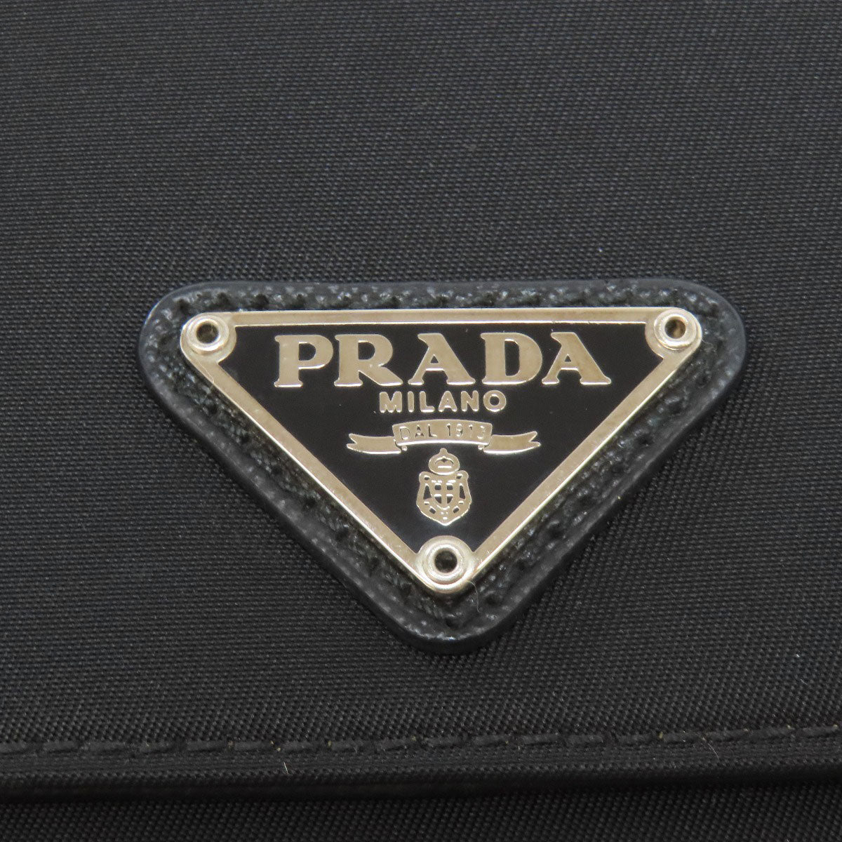 PRADA Logo Hardware Long wallet (with coin pocket) Nylon Ladies [Used]