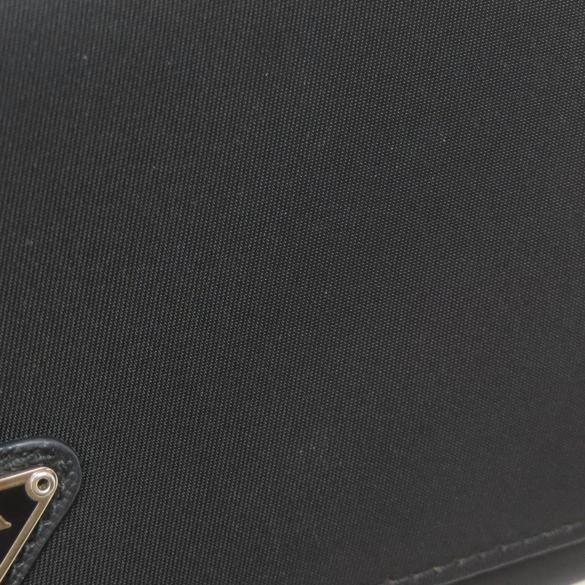 PRADA Logo Hardware Long wallet (with coin pocket) Nylon Ladies [Used]