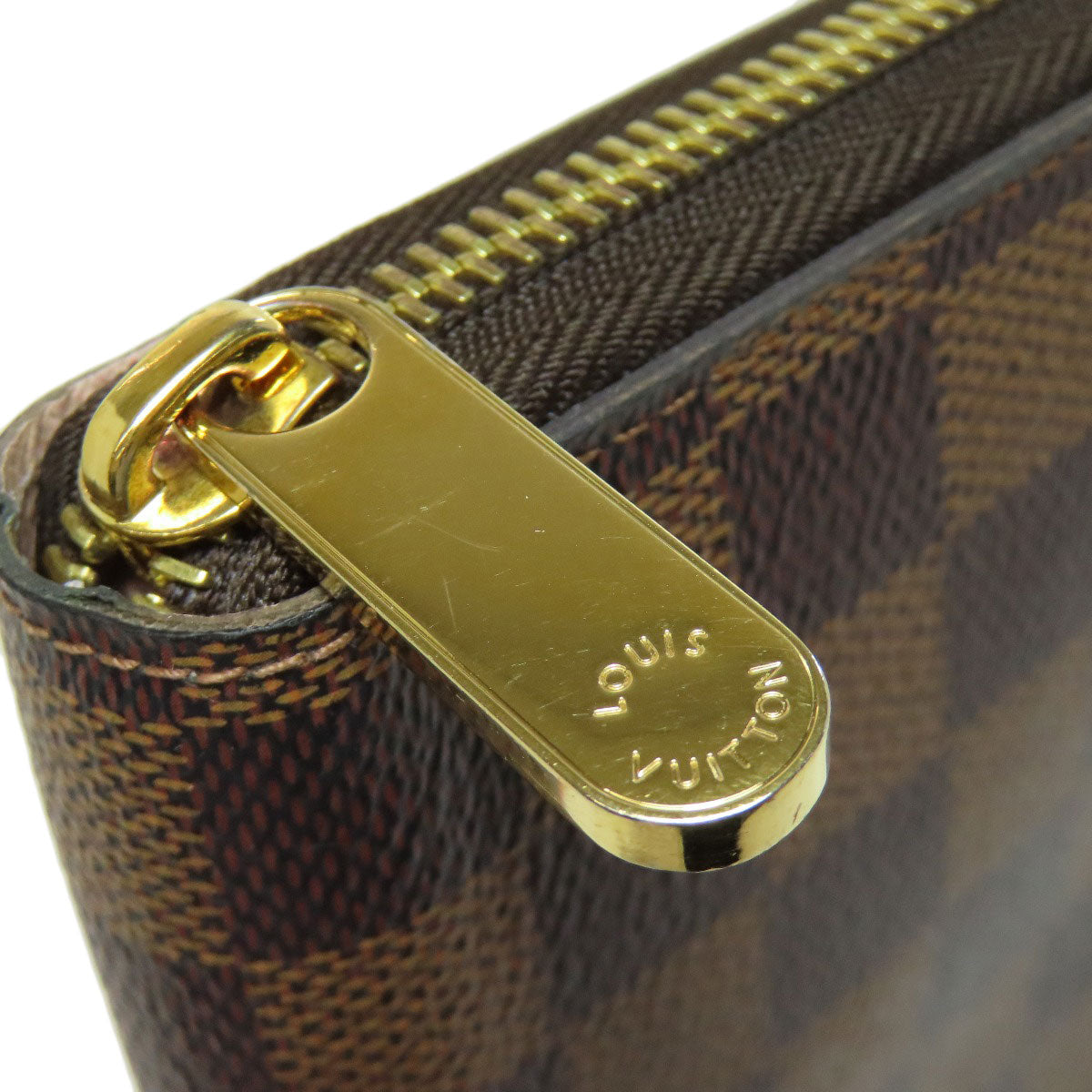 LOUIS VUITTON  N60046 Zippy wallet Long wallet (with coin pocket)  Damier canvas Ladies  [’†ŒÃ]