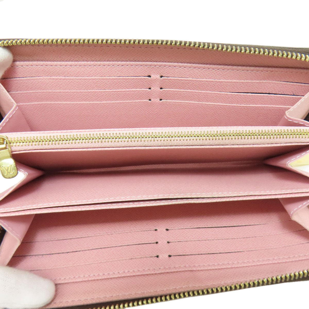 LOUIS VUITTON  N60046 Zippy wallet Long wallet (with coin pocket)  Damier canvas Ladies  [’†ŒÃ]