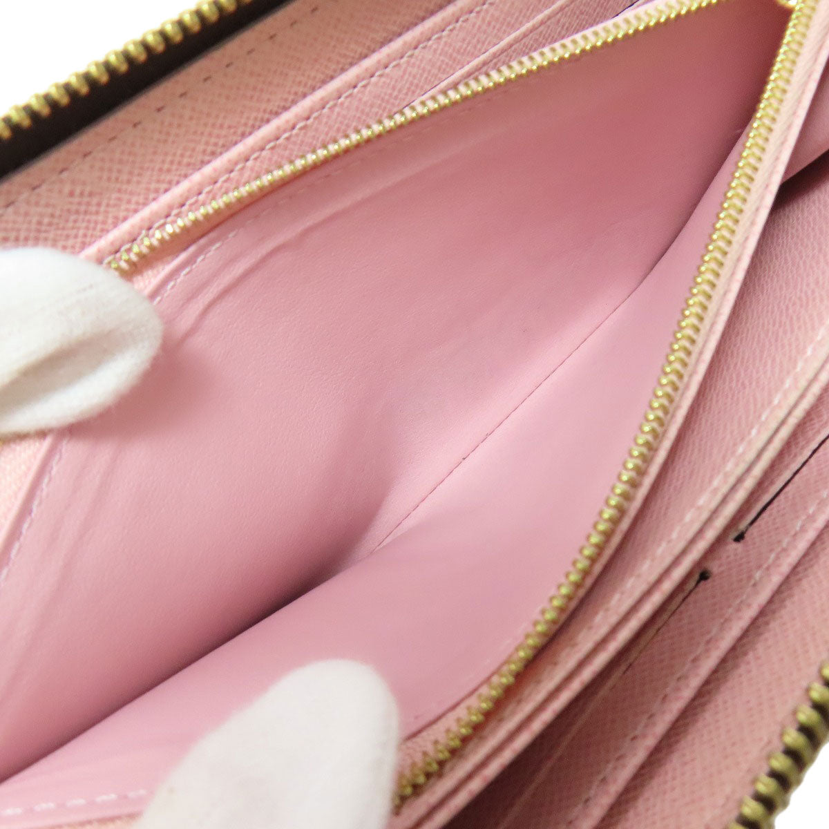 LOUIS VUITTON  N60046 Zippy wallet Long wallet (with coin pocket)  Damier canvas Ladies  [’†ŒÃ]