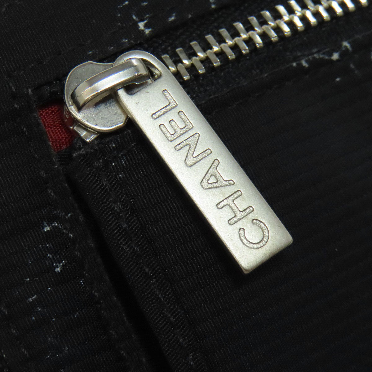 CHANEL Travel line Long wallet (with coin pocket) Nylon Ladies [Used]