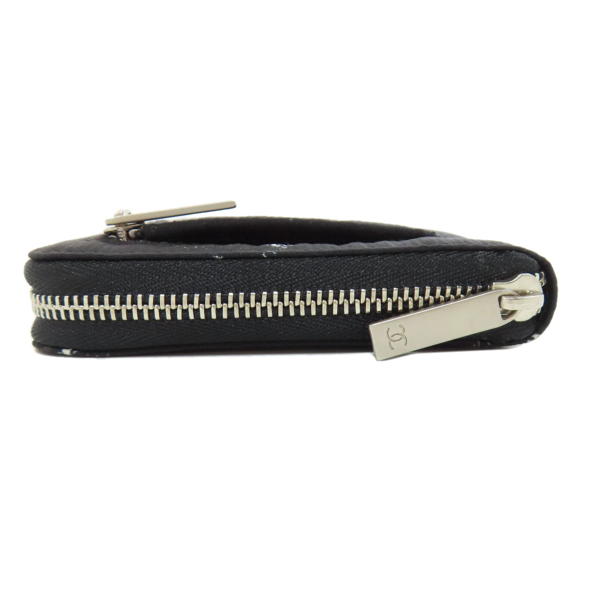 CHANEL Travel line Long wallet (with coin pocket) Nylon Ladies [Used]