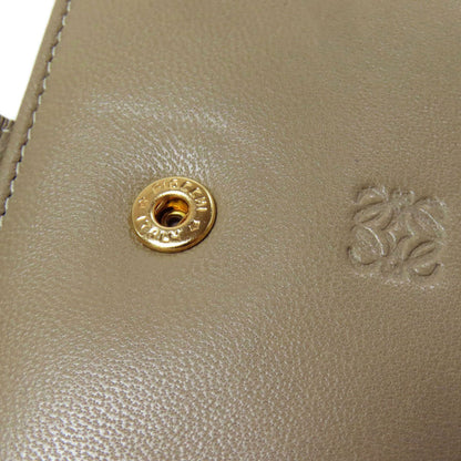 LOEWE   anagram Bifold Wallet with Coin Pocket  Lambskin Ladies [Used]