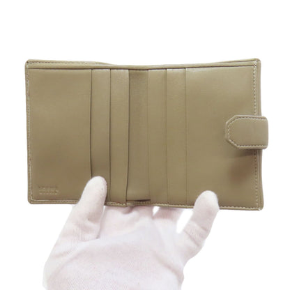 LOEWE   anagram Bifold Wallet with Coin Pocket  Lambskin Ladies [Used]