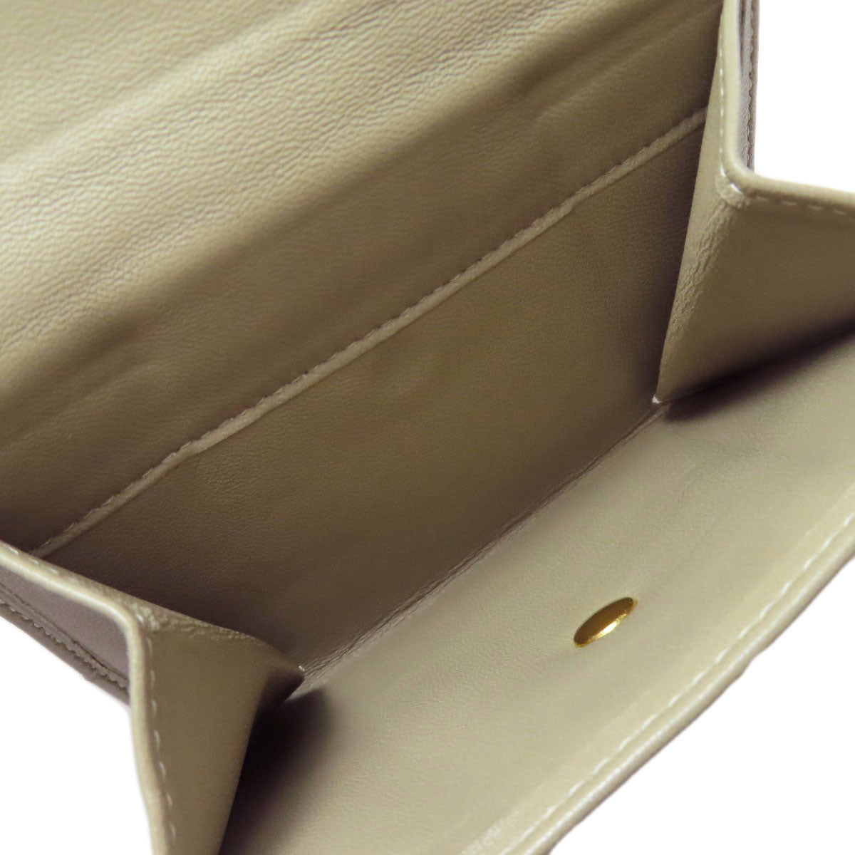 LOEWE   anagram Bifold Wallet with Coin Pocket  Lambskin Ladies [Used]