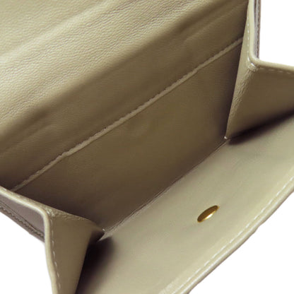 LOEWE   anagram Bifold Wallet with Coin Pocket  Lambskin Ladies [Used]