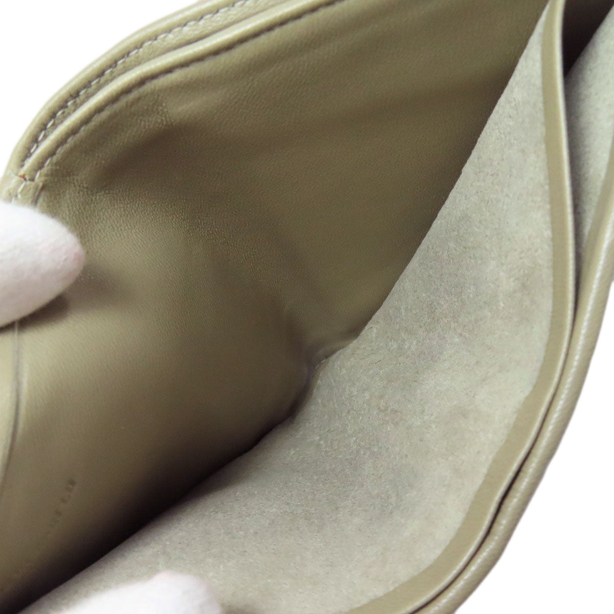 LOEWE   anagram Bifold Wallet with Coin Pocket  Lambskin Ladies [Used]