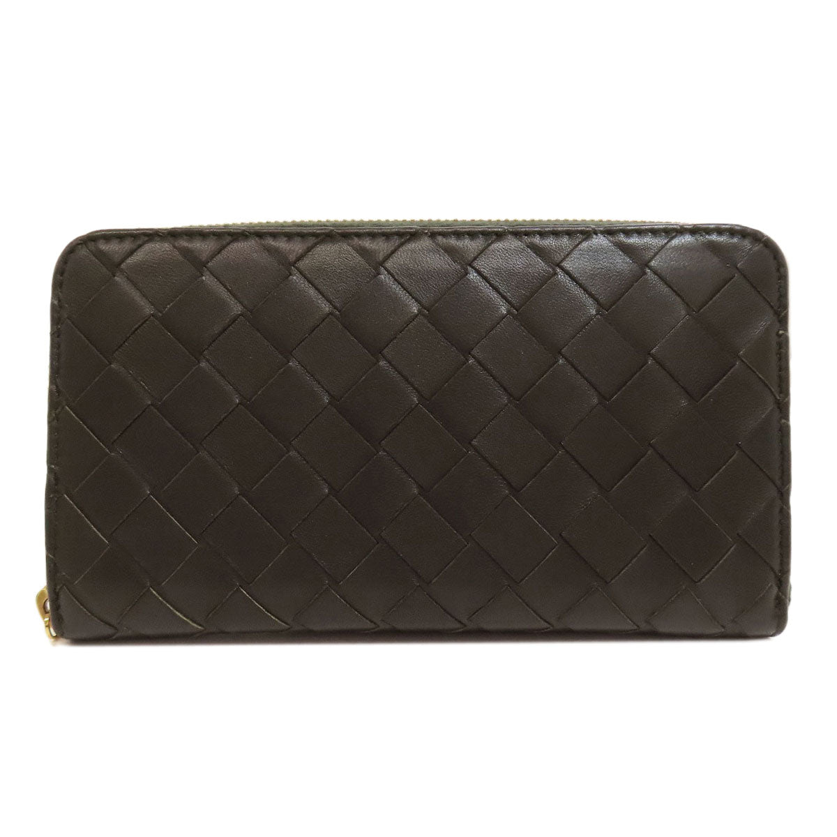 BOTTEGA VENETA Intrecciato Long wallet (with coin pocket) Calf Ladies [Used]