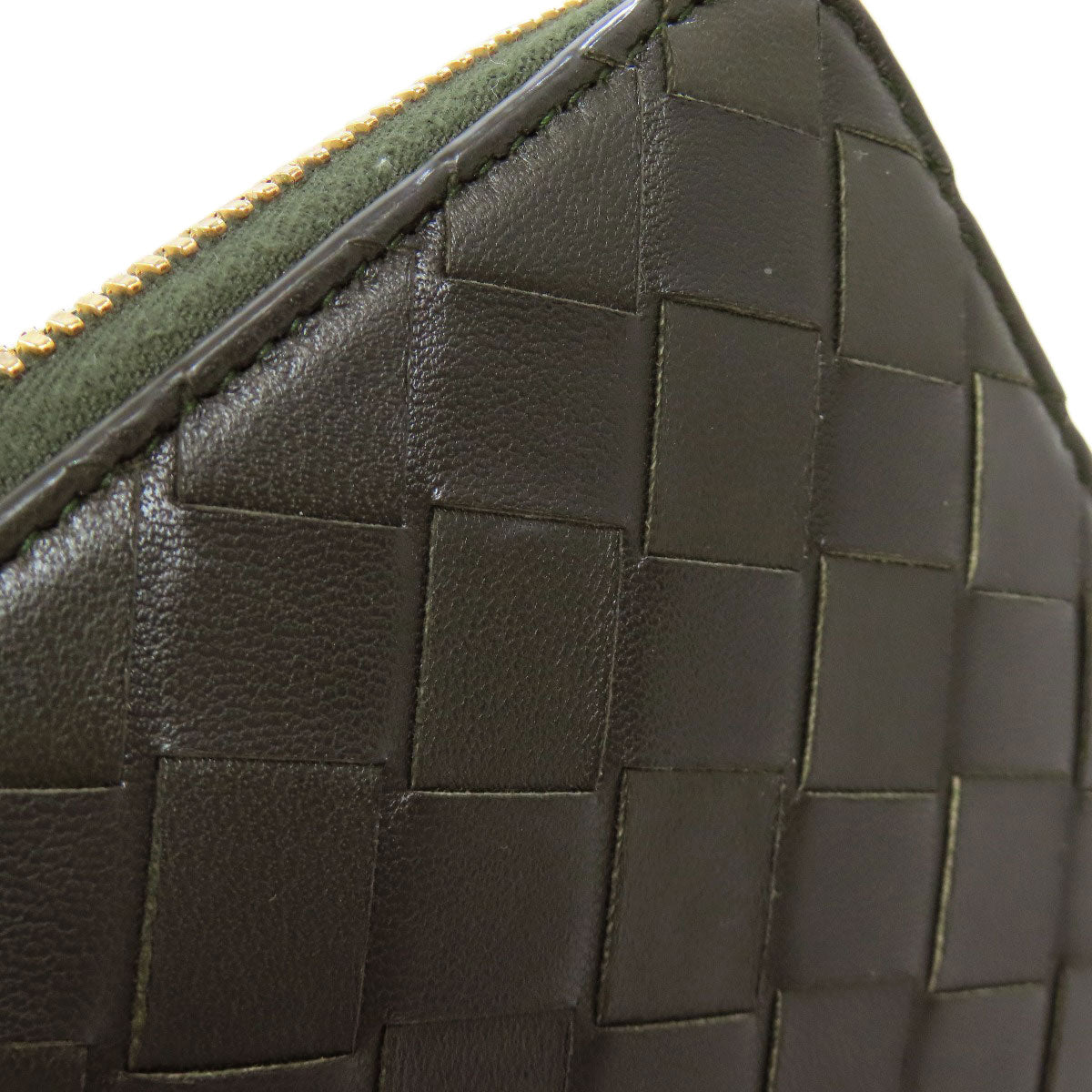 BOTTEGA VENETA Intrecciato Long wallet (with coin pocket) Calf Ladies [Used]