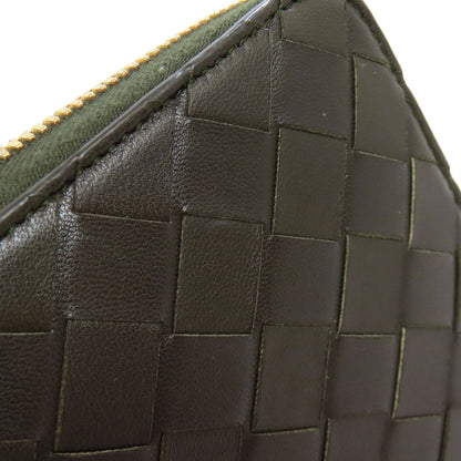 BOTTEGA VENETA Intrecciato Long wallet (with coin pocket) Calf Ladies [Used]