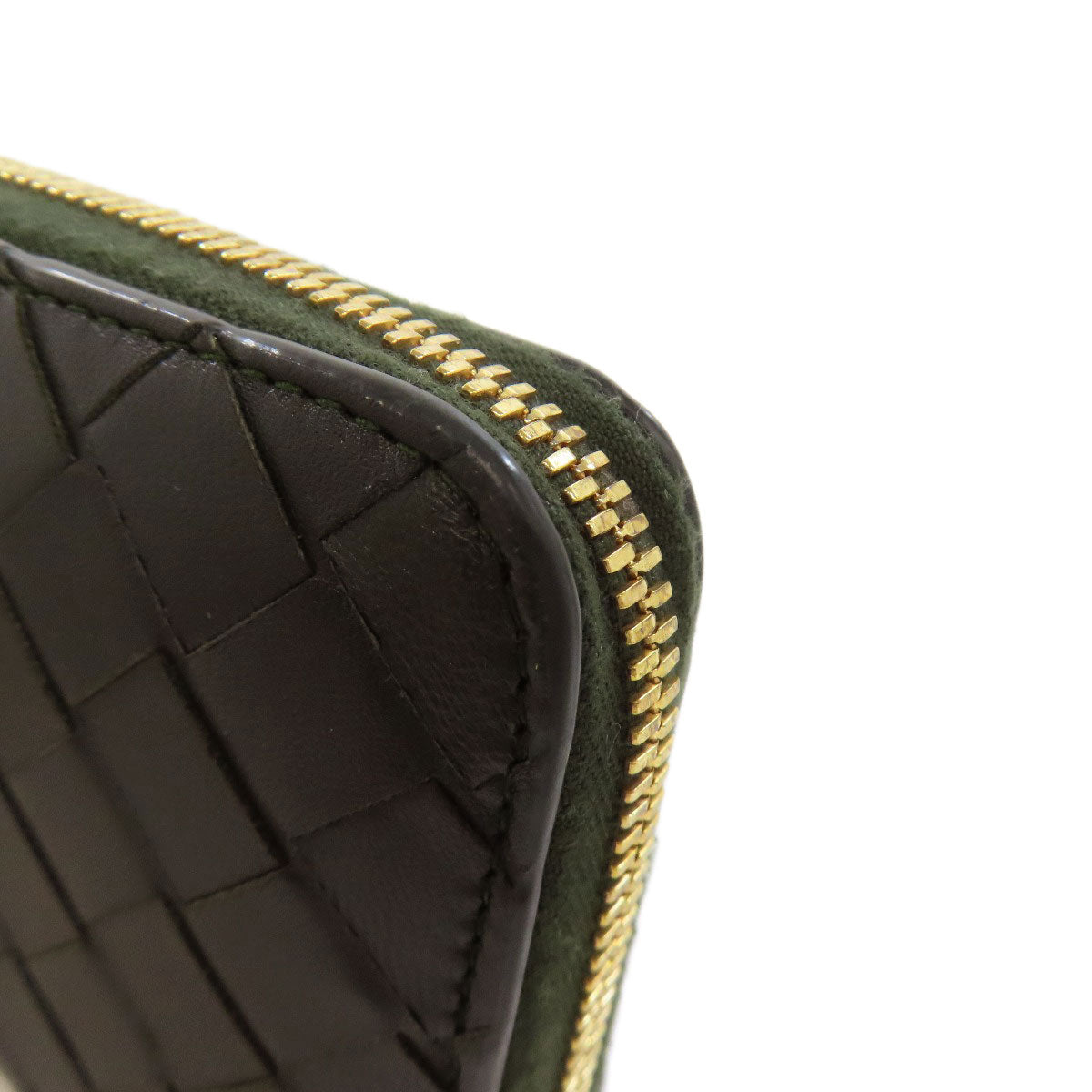 BOTTEGA VENETA Intrecciato Long wallet (with coin pocket) Calf Ladies [Used]