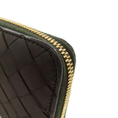 BOTTEGA VENETA Intrecciato Long wallet (with coin pocket) Calf Ladies [Used]
