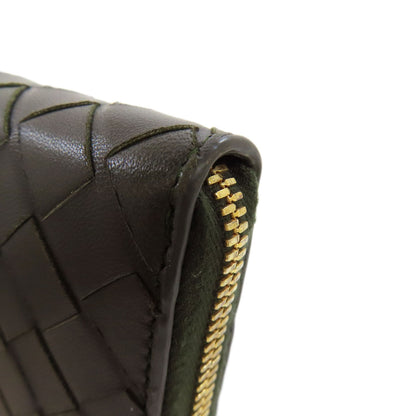 BOTTEGA VENETA Intrecciato Long wallet (with coin pocket) Calf Ladies [Used]