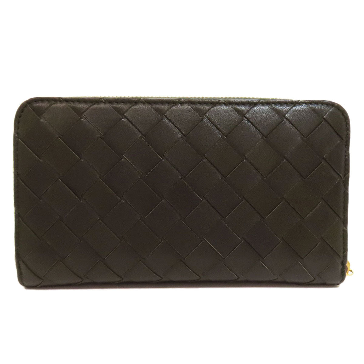 BOTTEGA VENETA Intrecciato Long wallet (with coin pocket) Calf Ladies [Used]