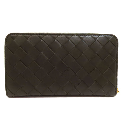 BOTTEGA VENETA Intrecciato Long wallet (with coin pocket) Calf Ladies [Used]