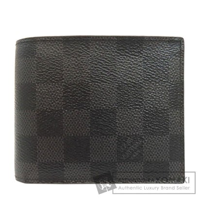 LOUIS VUITTON  N63336 Portefeiulle�EMarco NM Bifold Wallet with Coin Pocket  Damier canvas mens  [’†ŒÃ]