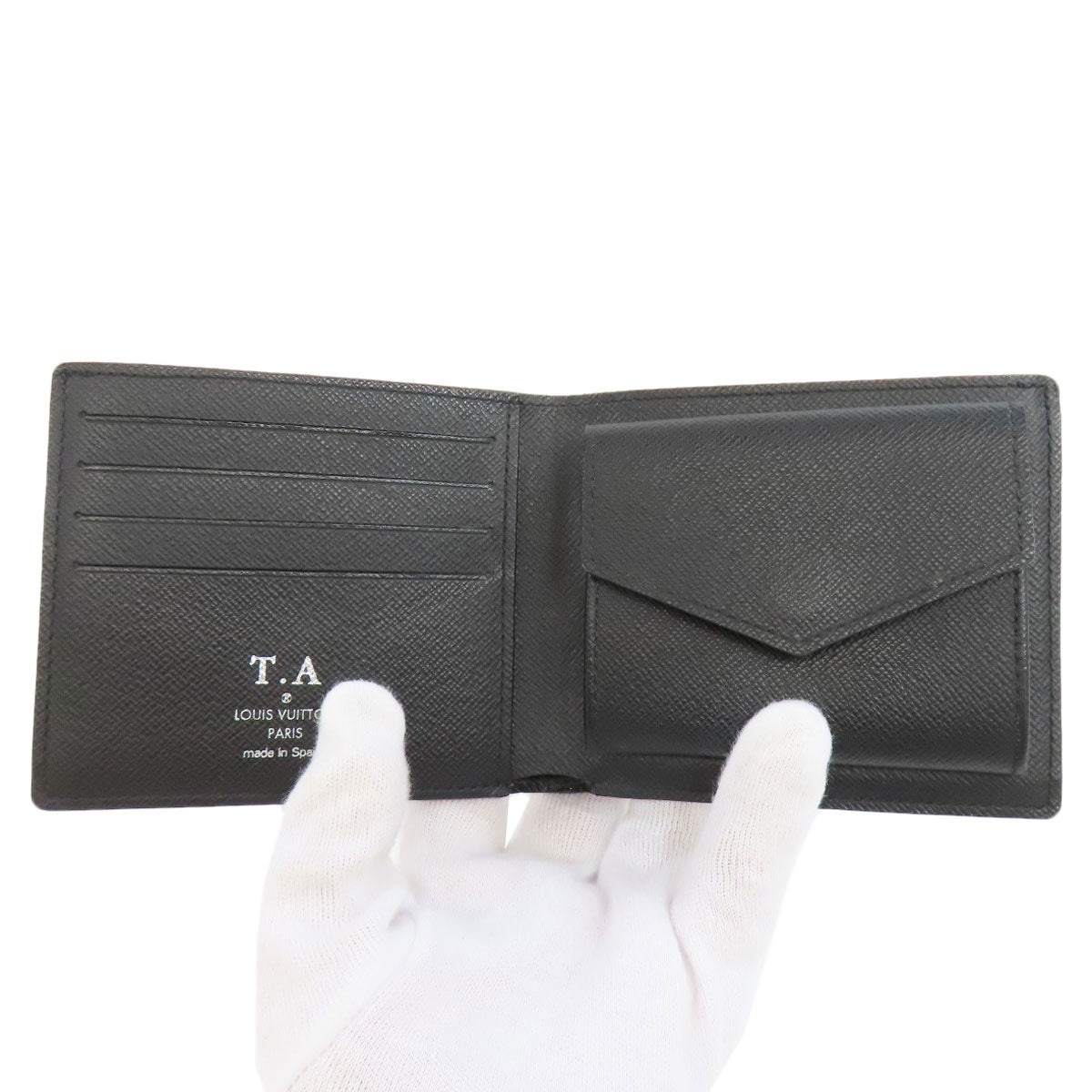 LOUIS VUITTON  N63336 Portefeiulle�EMarco NM Bifold Wallet with Coin Pocket  Damier canvas mens  [’†ŒÃ]