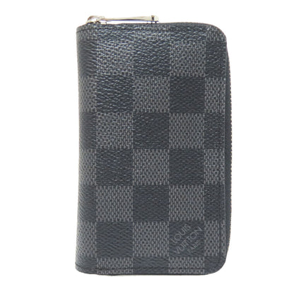 LOUIS VUITTON N63076 Zippy coin purse coin purse Damier canvas mens [Used]
