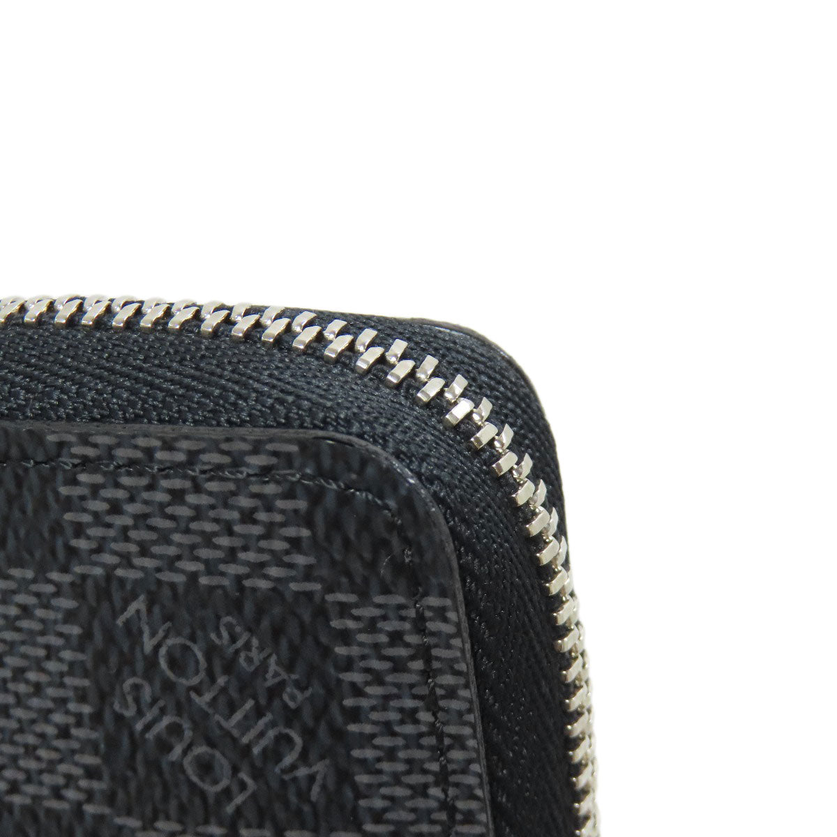 LOUIS VUITTON N63076 Zippy coin purse coin purse Damier canvas mens [Used]