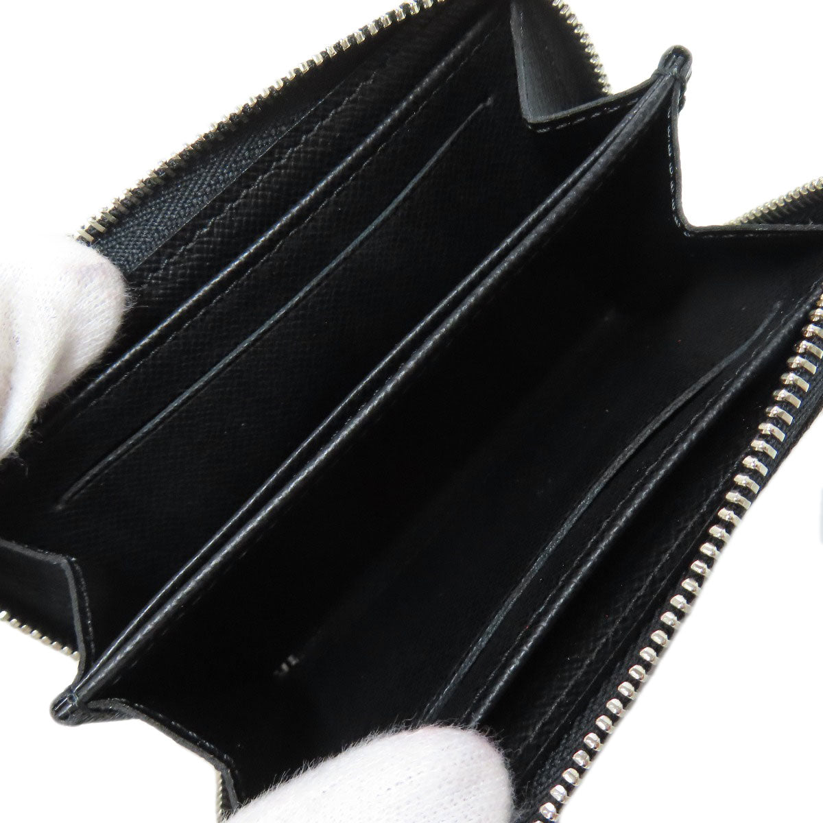 LOUIS VUITTON N63076 Zippy coin purse coin purse Damier canvas mens [Used]