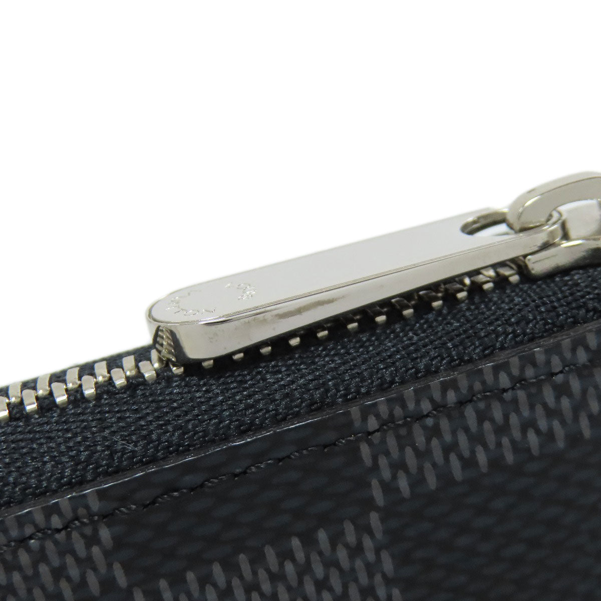 LOUIS VUITTON N63076 Zippy coin purse coin purse Damier canvas mens [Used]