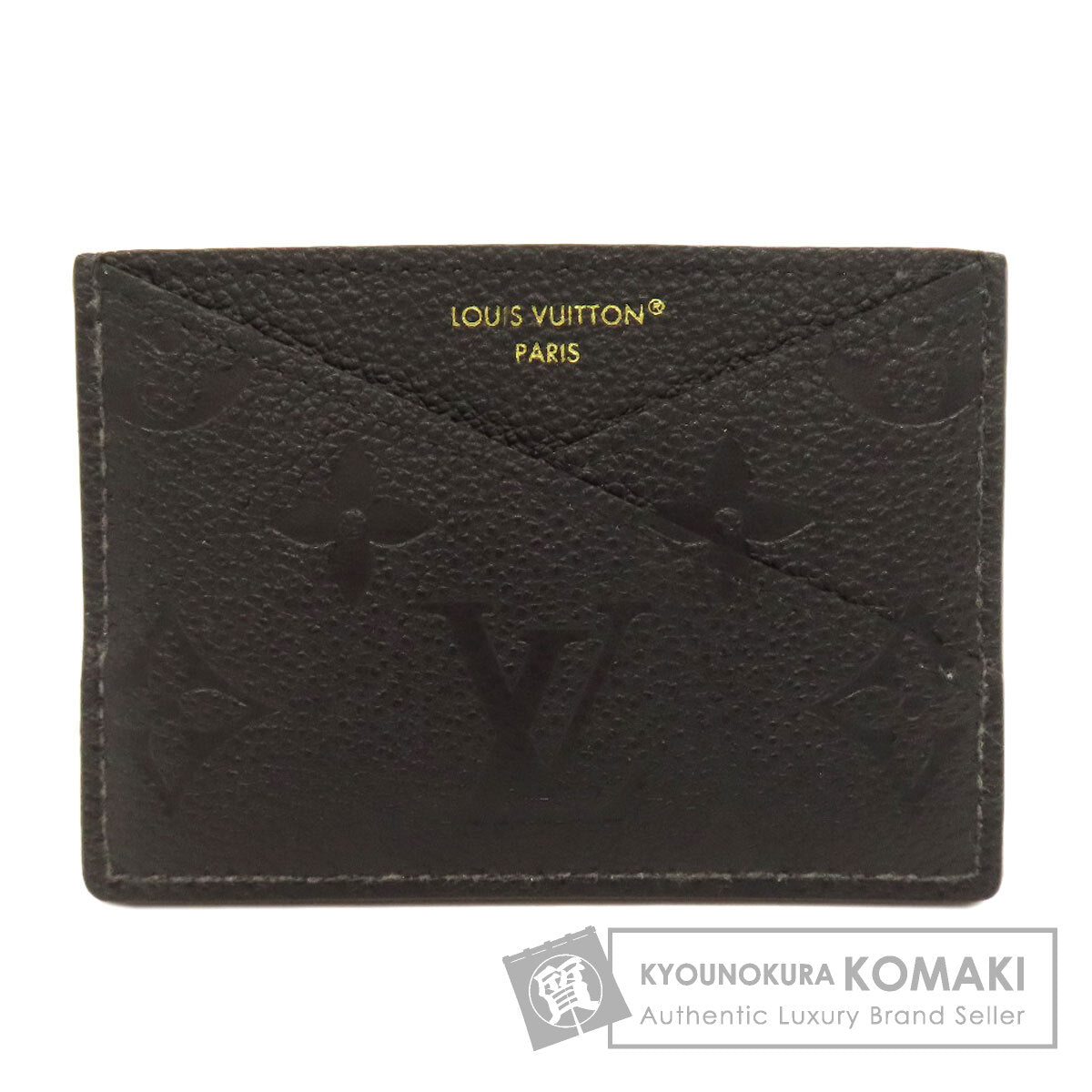 LOUIS VUITTON M13695 Porte Cartes - Crisscross Card Case Empreinte Ladies [Used]