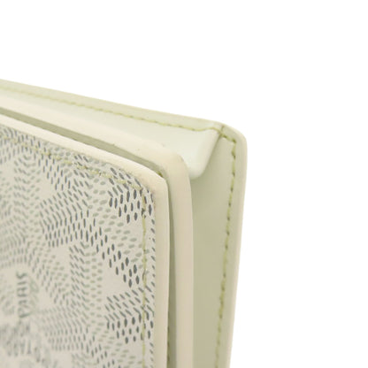 GOYARD Herringbone pattern Long wallet (with coin pocket) PVC Ladies [Used]