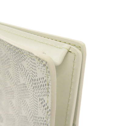 GOYARD Herringbone pattern Long wallet (with coin pocket) PVC Ladies [Used]