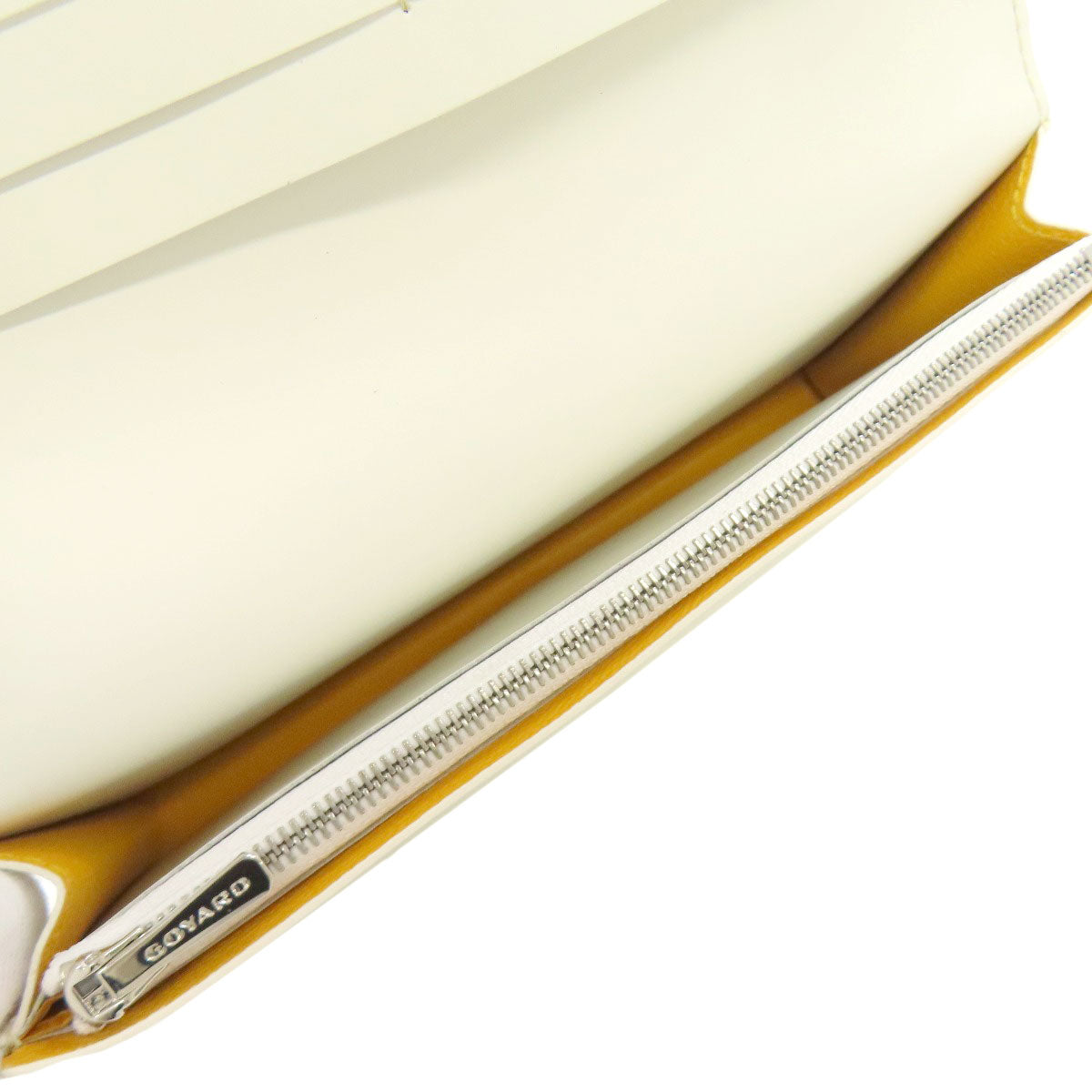 GOYARD Herringbone pattern Long wallet (with coin pocket) PVC Ladies [Used]