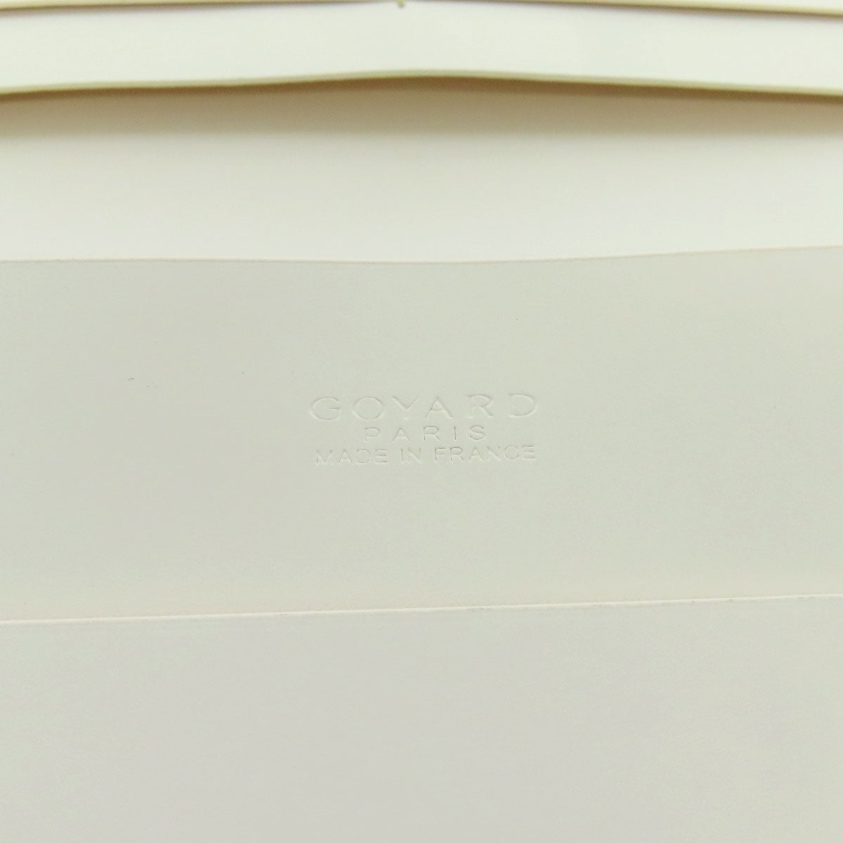 GOYARD Herringbone pattern Long wallet (with coin pocket) PVC Ladies [Used]