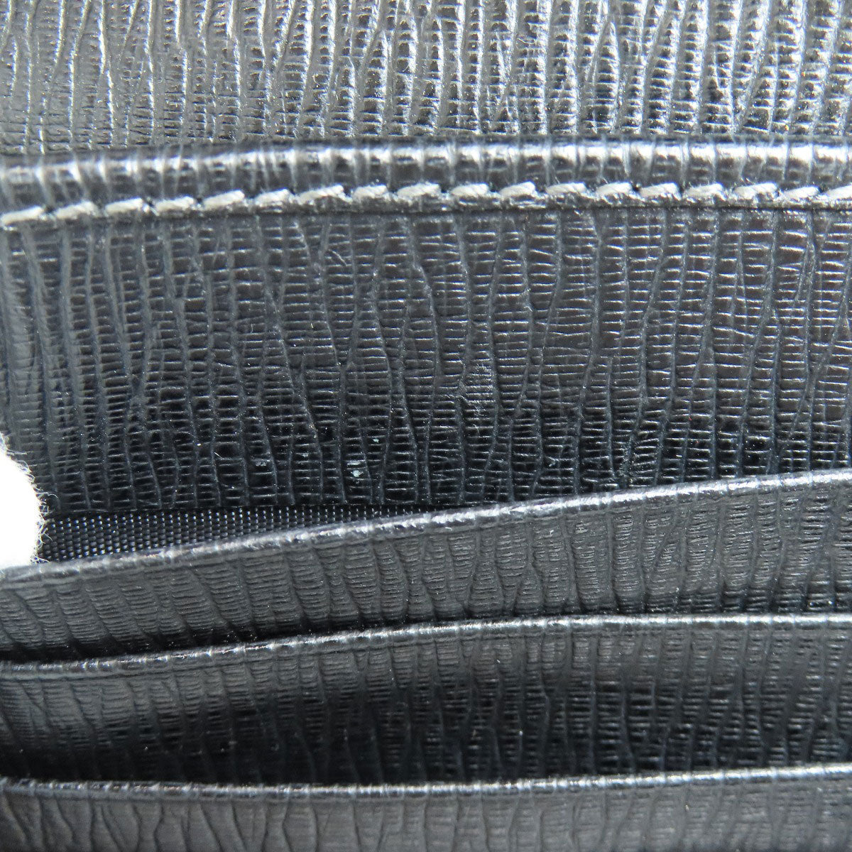 Salvatore Ferragamo logo Long wallet (no coin pocket) Leather Ladies [Used]