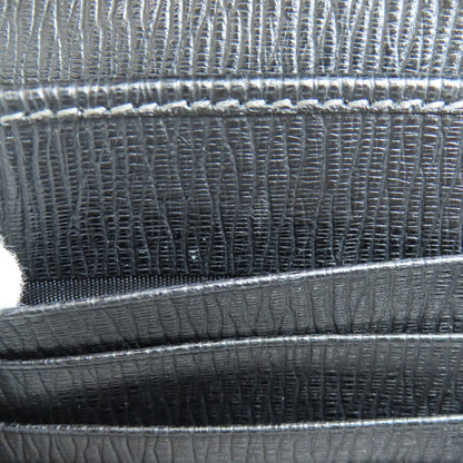 Salvatore Ferragamo logo Long wallet (no coin pocket) Leather Ladies [Used]