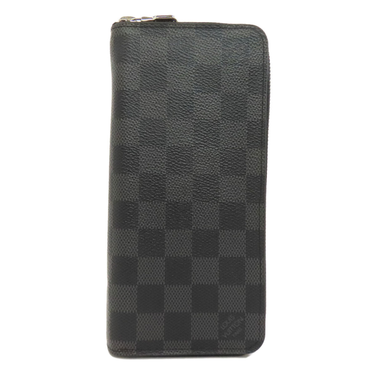 LOUIS VUITTON Zippy wallet Vertical Long wallet (with coin pocket) Damier canvas Ladies [Used]